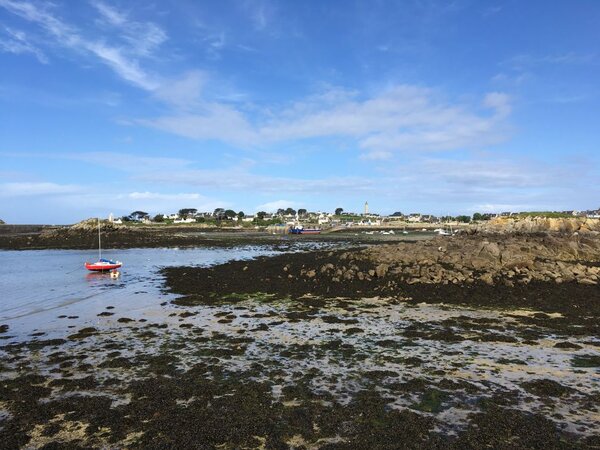 Photographie vers l'île de Batz