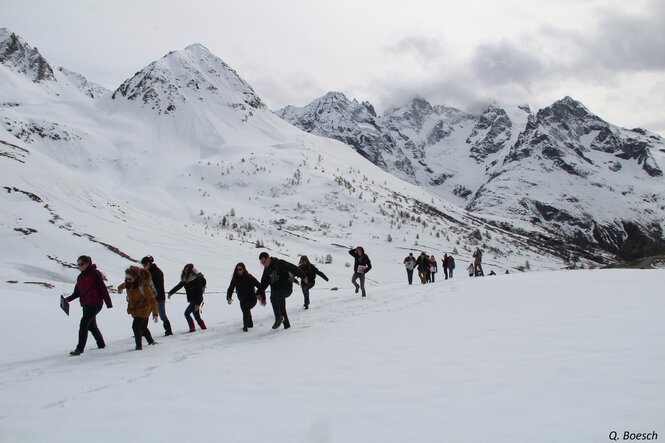 Sortie Alpes neige