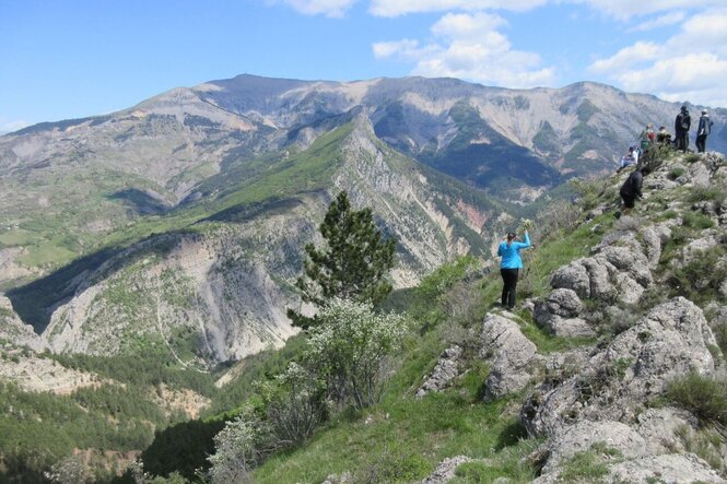 Photographie stage de terrain en montagne Crédit Quentin Boesch